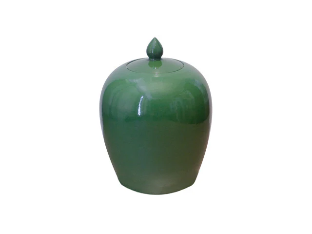 Melon Shape Ceramic Jar - Image 4