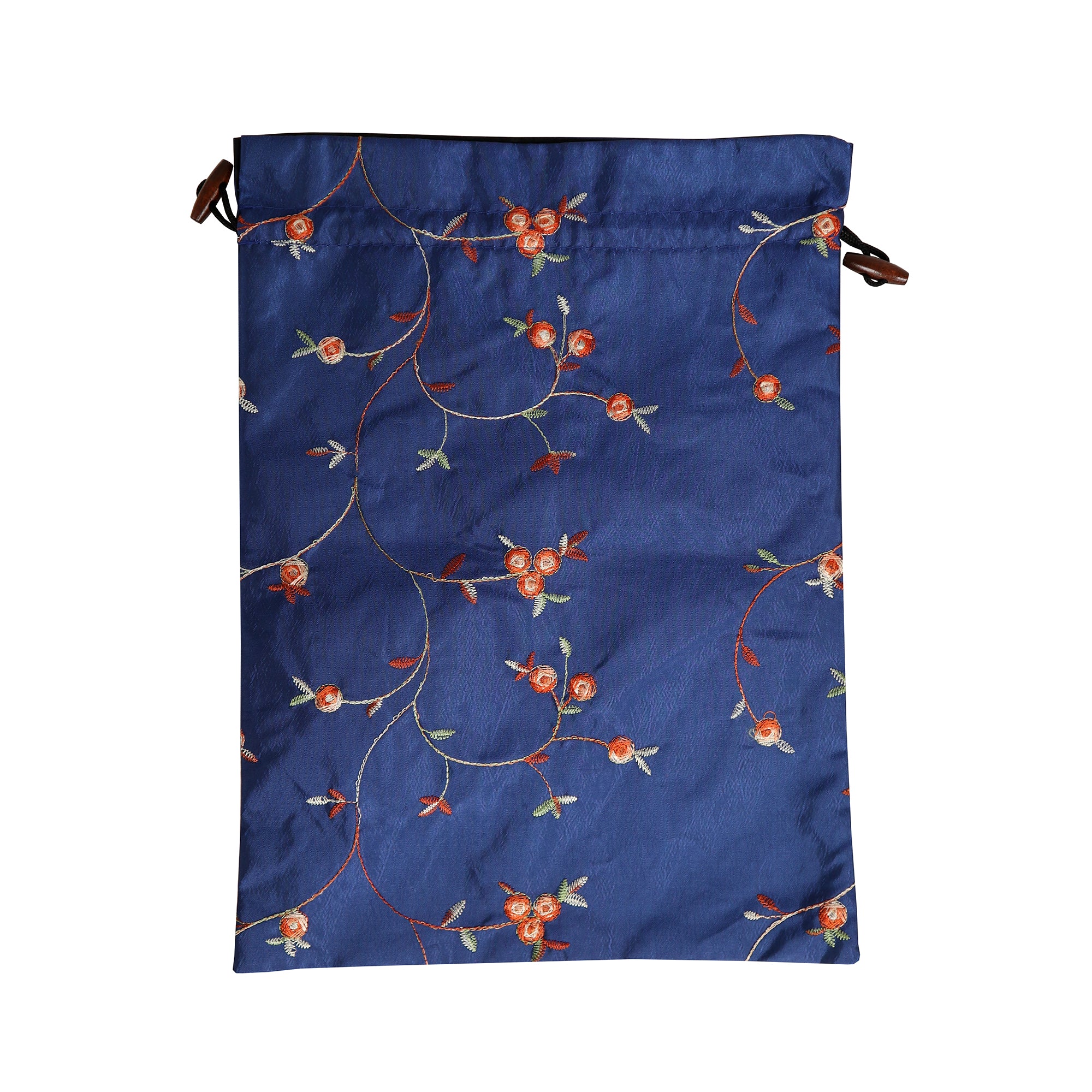 Embroidered Drawstring Shoes Bag (Various Colors) - Image 3