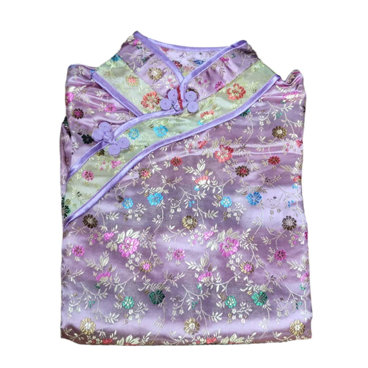 Kids Short Sleeve Daisy Brocade Outfit - Image 4