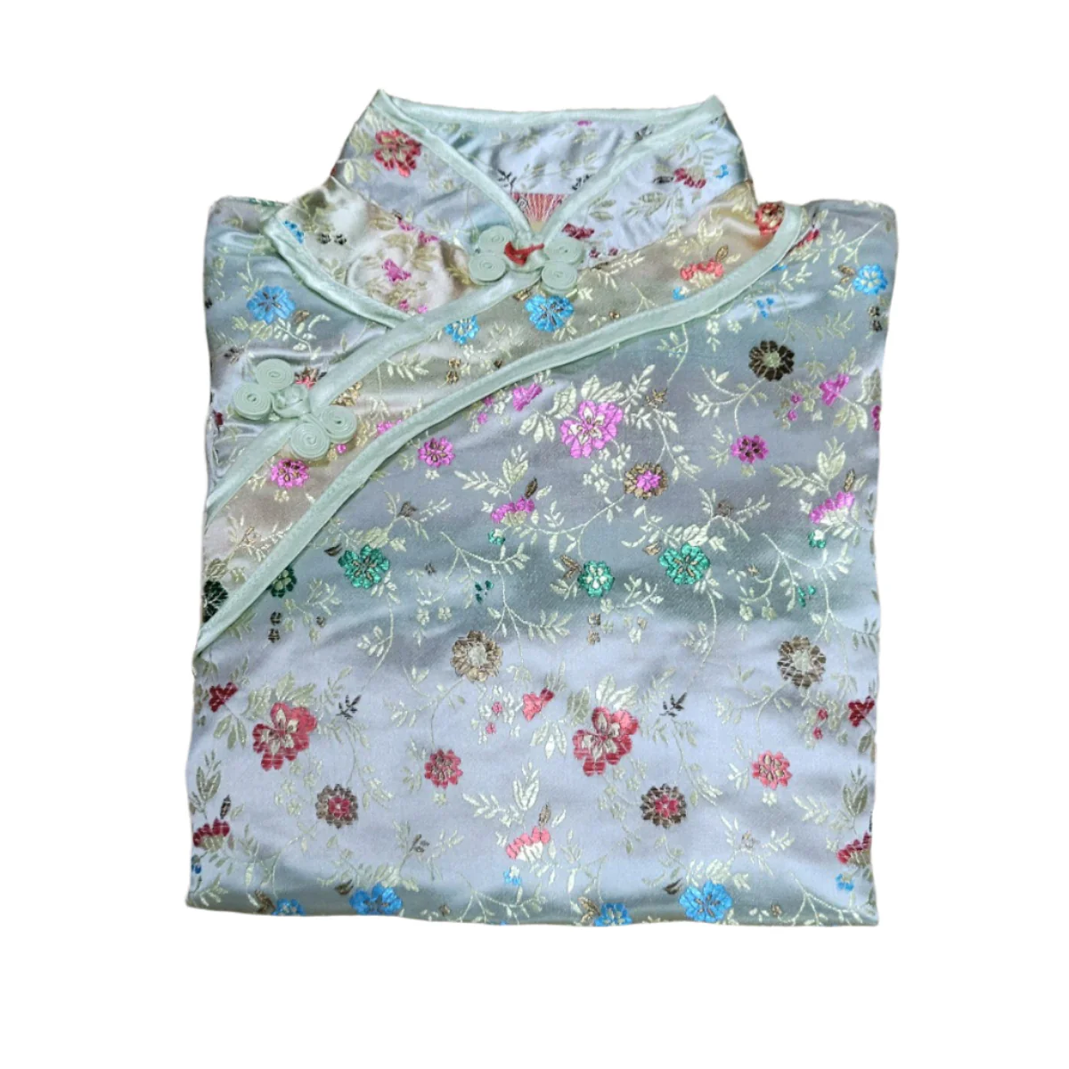 Kids Short Sleeve Daisy Brocade Outfit - Image 7